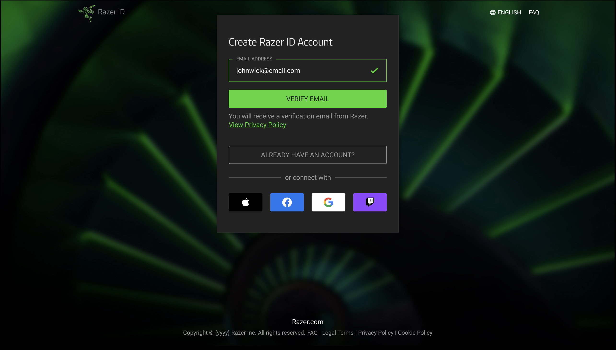 Round 3 — Email-first flow. The key resequencing decision: email entry and verification as the sole first step, with no password requirement at sign-up.